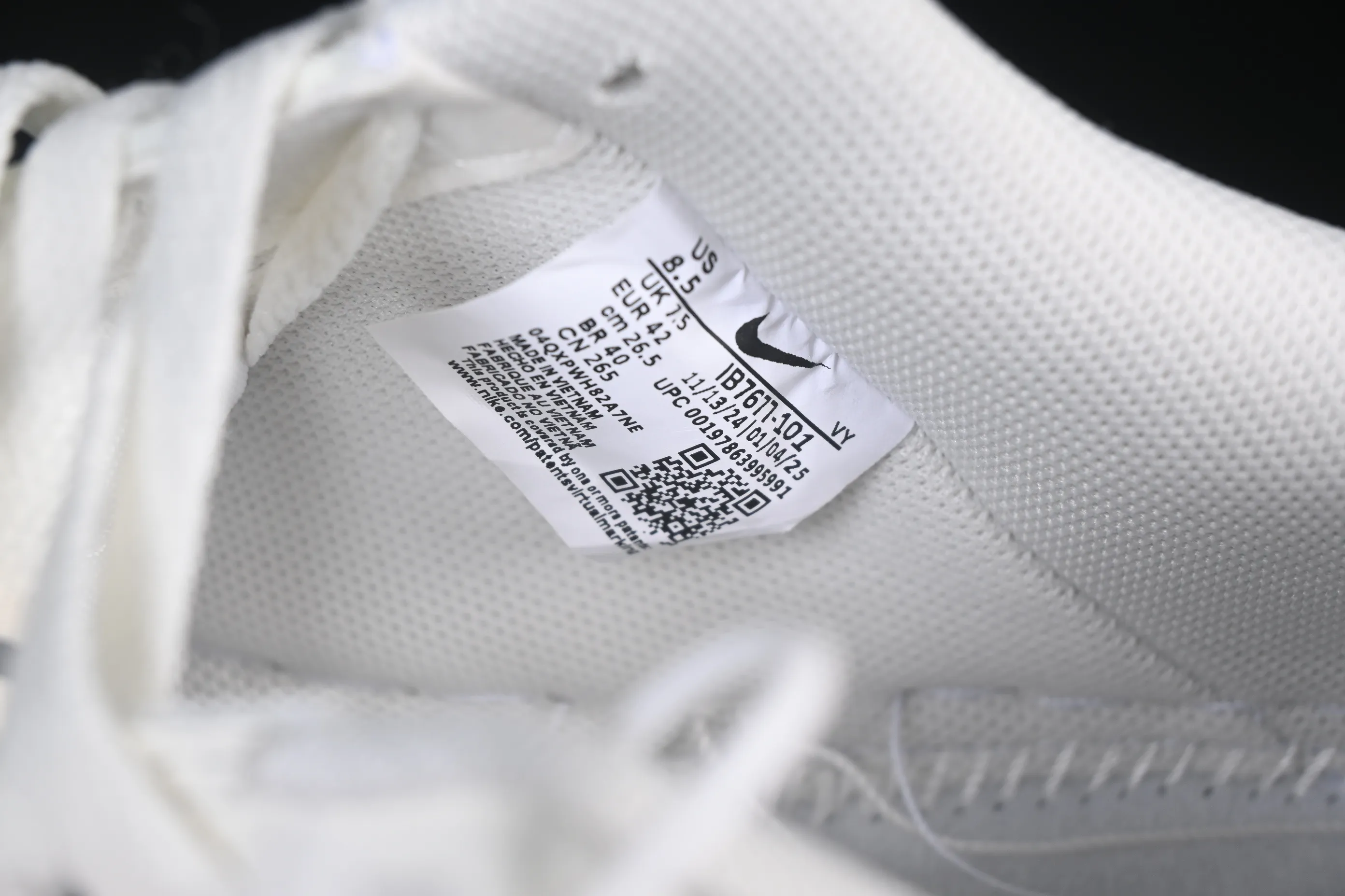 All categories Nk Air Force 1 Air Force series Nk Air Force 1 Low Air Force low-top Nike Air Force 1'07 Low Air Force 1 low-top casual sneakers IB7677-101